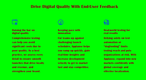 Image of web page where font, font size, font color and background are customized to an individuals contrast and font settings. Background, for example, has been change from white to green.