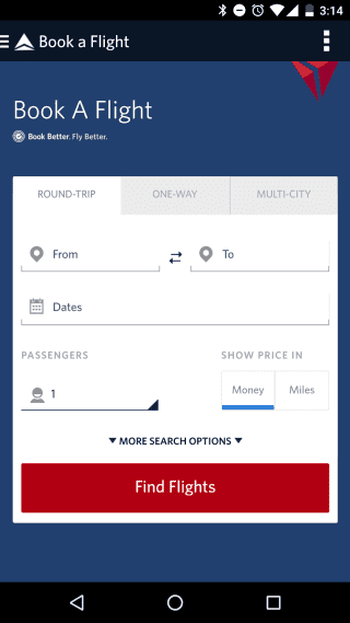 Fly Delta App