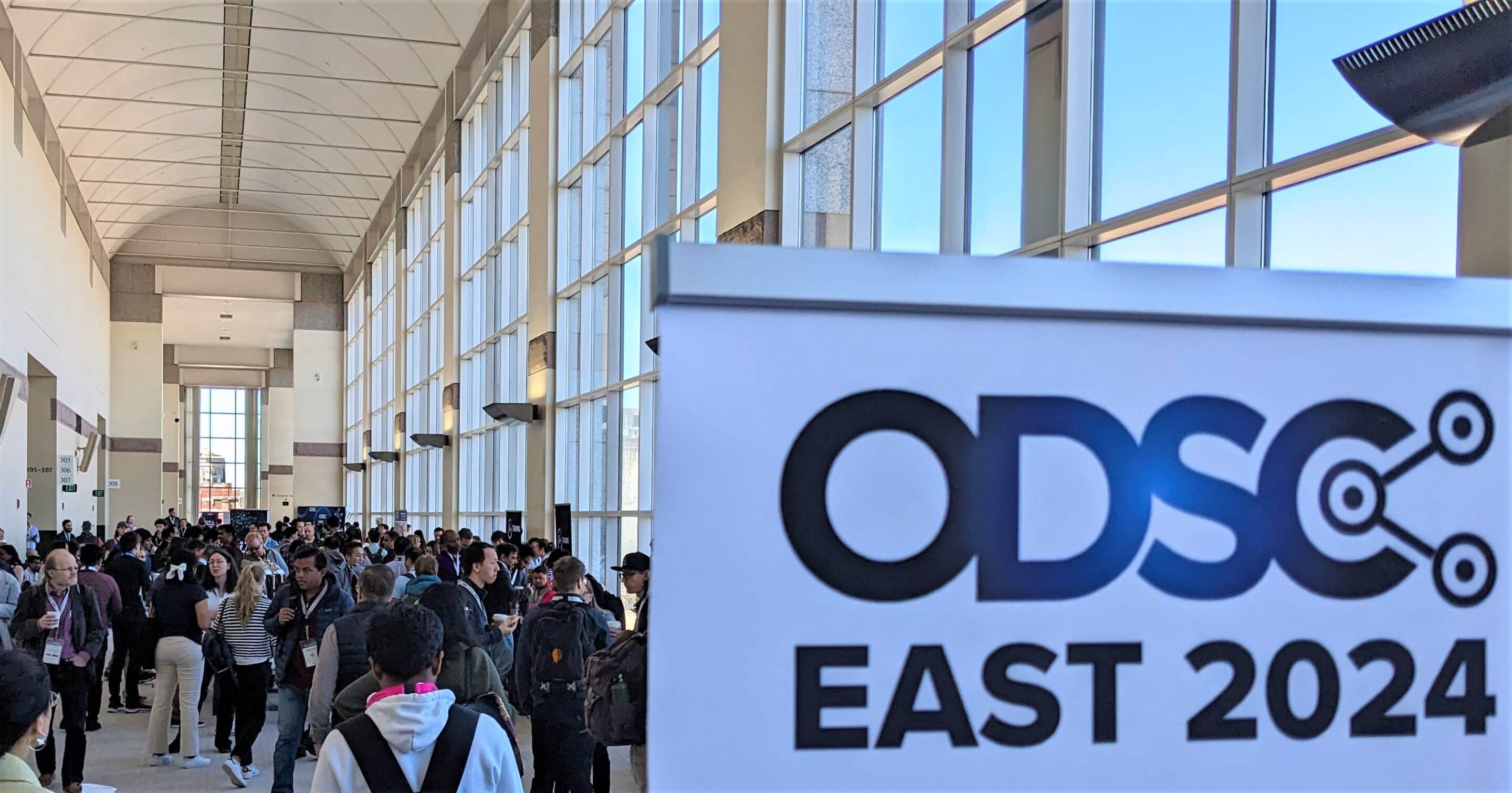 ODSC East 2024 at Hynes Convention Center in Boston.