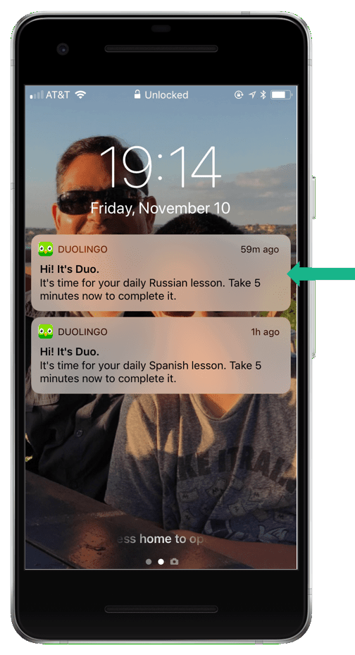 Example Duo push notification on iphone Example Duo push notification on iphone
