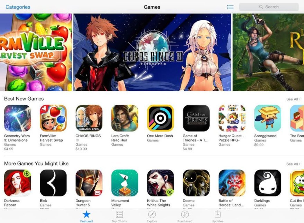 Ipad game list Ipad game list
